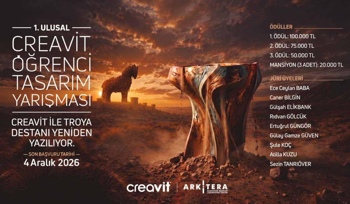 1. Ulusal Creavit Öğrenci Tasarım Yarışması Jürisi Belli Oldu
